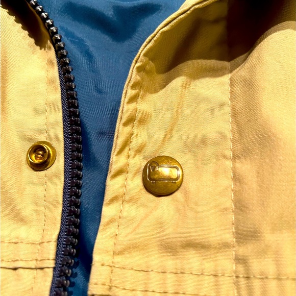 Vintage 80’s Woolrich Jacket Womens M Tan Khaki Barn Chore Coat USA Pockets EUC - Picture 4 of 8